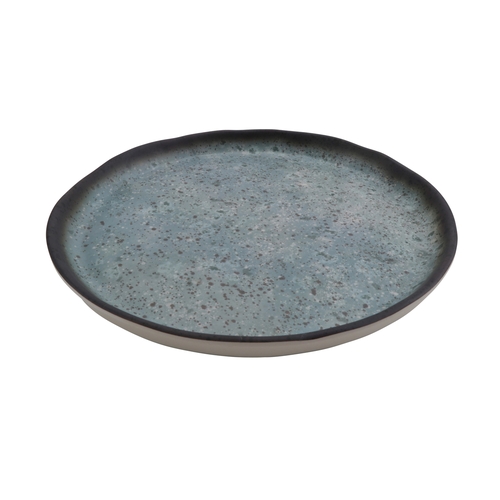 GET 21141-REB Cheforward Robin's Egg Blue Melamine 10" dia. Plate - 1 Doz