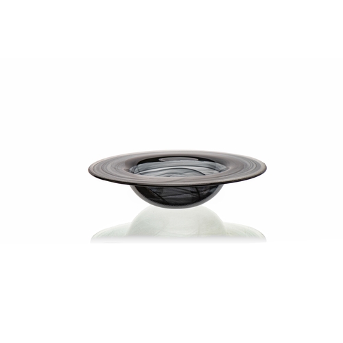 Mikasa Hospitality 2170-43 Ardacam Black Glass 11.8 oz. Plate - 1 Doz