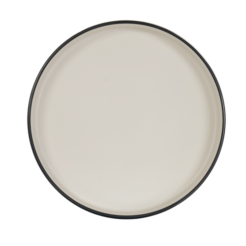 Cal-Mil 22013-10-13103 Hudson 10" Dia. x 2.5"H Two-Tone Melamine Bowl - 6 Each
