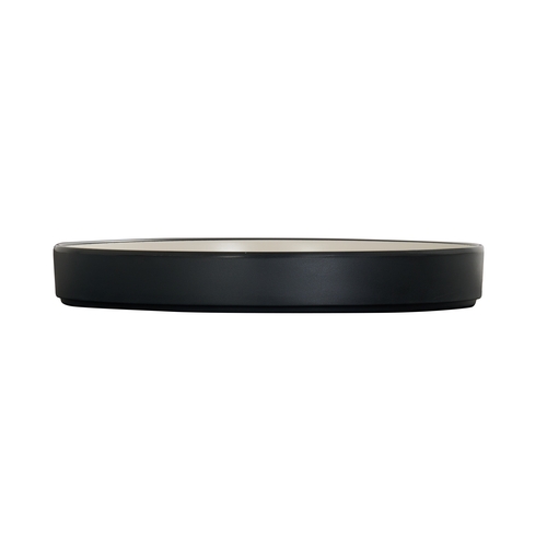 Cal-Mil 22017-10-13103 Hudson 10" Dia. x 1.5"H Two-Tone Melamine Plate - 6 Each