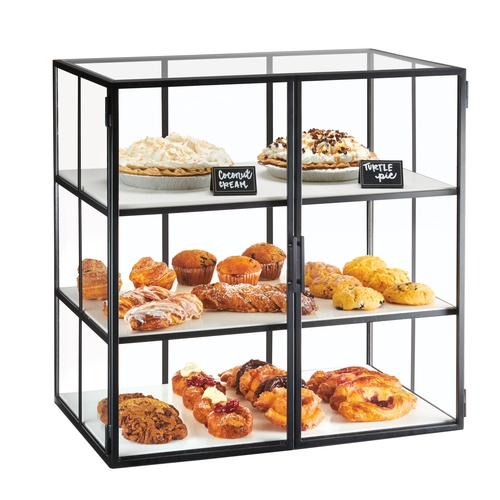Cal-Mil 22021-13 Monterey 21" x 18.25" Clear Acrylic 3-Tier Display Case