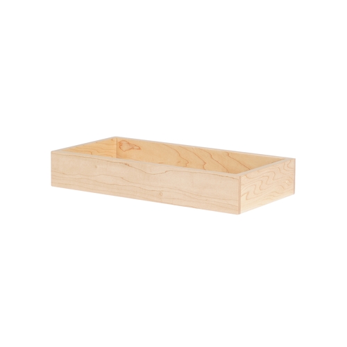Cal-Mil 22314-2-71 Blonde 6" x 9" x 2"H Maple Wood Box - 4 Each