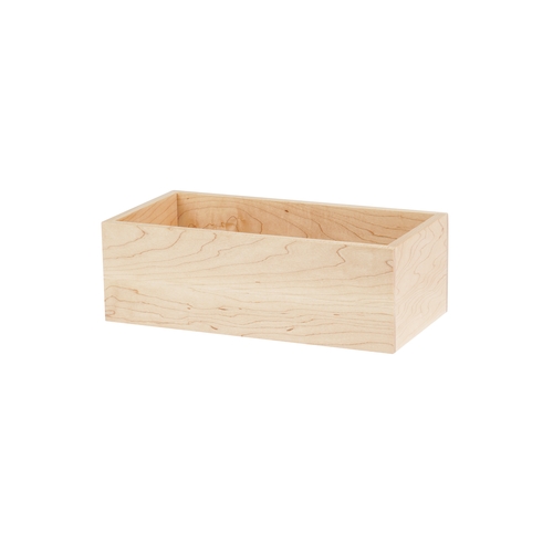 Cal-Mil 22315-4-12 6" x 12" x 4"H Crystal Clear Acrylic Box - 4 Each