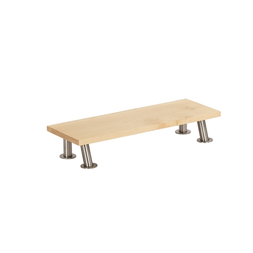 Cal-Mil 22396-3-71 20" x 7" x 3"H Maple Wood Display Riser