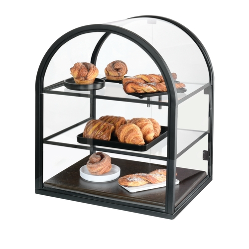 Cal-Mil 22410-112 Heritage 18.5"x 21" Clear Arched Display Case w/ (3) Shelves