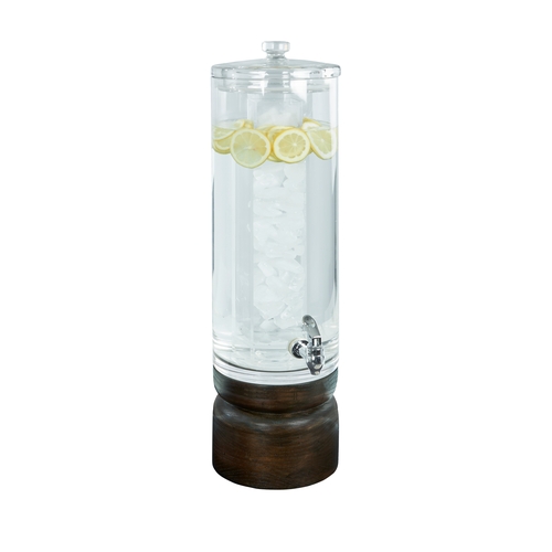 Cal-Mil 22441-3-112 Heritage 10" x 7.5" Dark-Stained Oak Beverage Dispenser