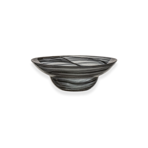Mikasa Hospitality 2248-43 Ardacam Black Glass 54 oz. Bowl - 8 Each