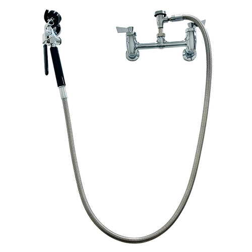 Fisher 22600 Wall Mount 8" Control Valve w/ Utility Spray Head