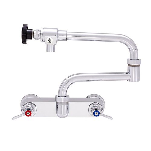 Fisher 2267 Wall Mounted 10" Double-Joint Pot Filler Spout