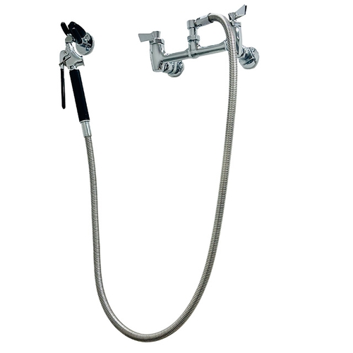 Fisher 22700 Wall Mount 8" Control Valve w/ Utility Spray Head