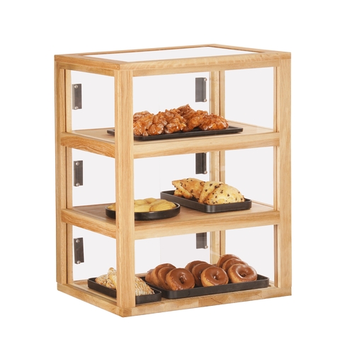 Cal-Mil 22912-115 Camden 21" x 17" x 28"H 3-Tier Display Case