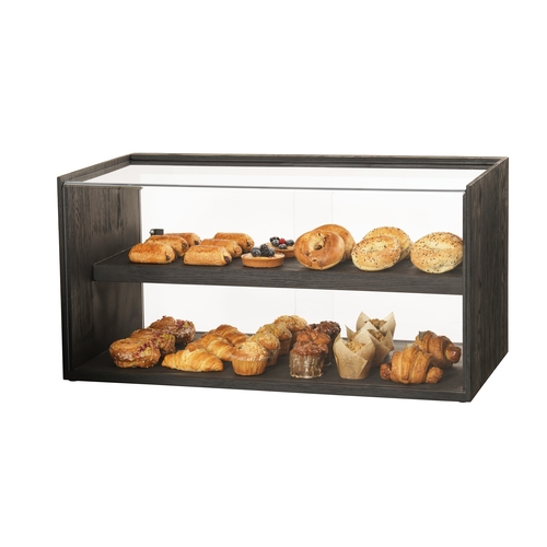 Cal-Mil 22914-13 Brooklyn 36" x 20" x 18"H Antique Brass Display Case