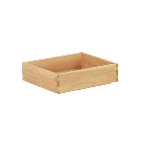 Cal-Mil 23106-10123-21 Sydney 10" x 12" x 3"H Oak Serving Tray