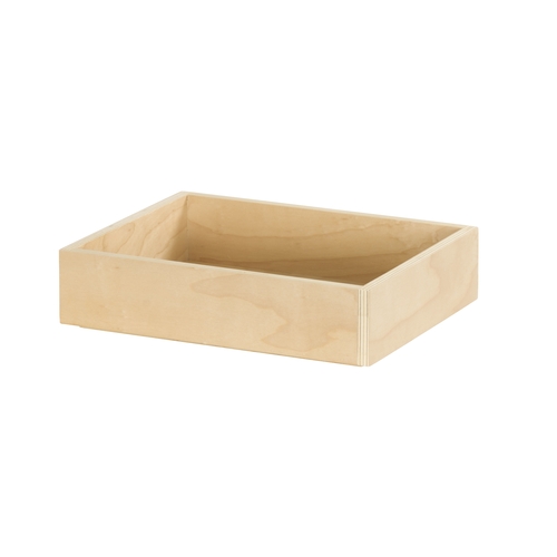 Cal-Mil 23106-10123-93 Logan 10" x 12" x 3"H Natural Wood Serving Tray
