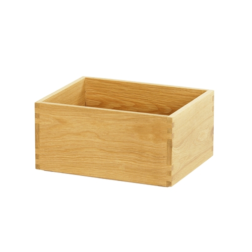 Cal-Mil 23106-10126-21 Sydney 10" x 12" x 6"H Oak Serving Tray