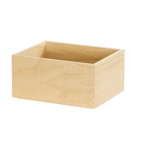 Cal-Mil 23106-10126-93 Logan 10" x 12" x 6"H Natural Wood Serving Tray