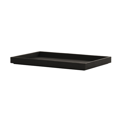 Cal-Mil 23106-12201-13 Brooklyn 12" x 20" x 1"H Wood Rectangular Serving Tray