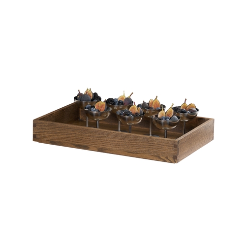 Cal-Mil 23106-12203-136 Melrose 12" x 20" x 3"H Serving Tray