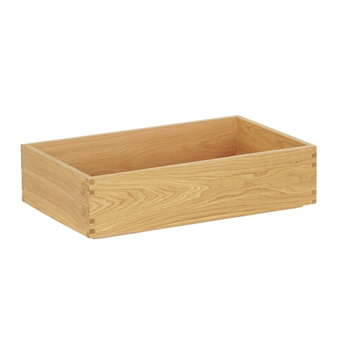 Cal-Mil 23106-12206-21 Sydney 12" x 20" x 6"H Oak Serving Tray