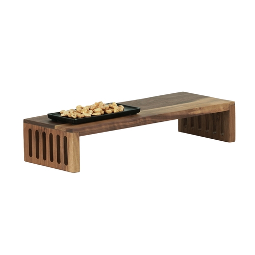 Cal-Mil 23136-1975-78 Sydney 19" x 7" x 5"H Walnut Display Riser