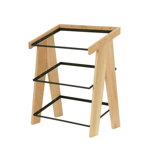 Cal-Mil 23138-3-21 Sydney 13" x 23.25" x 27.75"H Oak 3-Tier Display Riser
