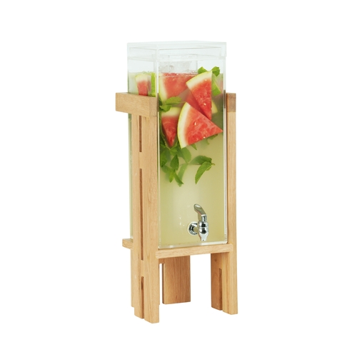 Cal-Mil 23141-3-21 Sydney 9.75" x 8" x 29"H Oak 3 Gallon Beverage Dispenser