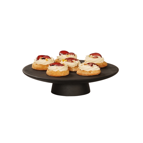 Cal-Mil 23151-123-13 Brooklyn 12" Dia. x 3"H Wood Cake Pedestal