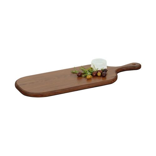 Cal-Mil 23174-228-78 Sydney 22" x 8" Walnut Serving Board - 3 Each