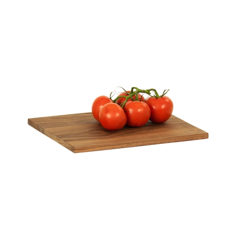 Cal-Mil 23180-1012-78 Sydney 10" x 12" x 0.75"H Walnut Display Serving Board