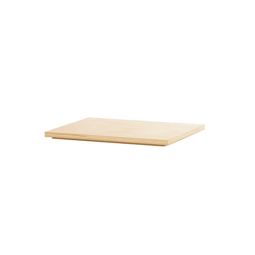 Cal-Mil 23180-1012-93 Logan 10" x 12" x 0.75"H Beige Display Riser - 3 Each