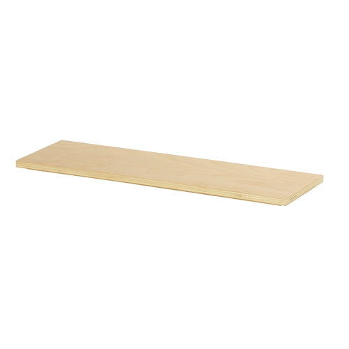 Cal-Mil 23180-206-93 Logan 20" x 6" x 0.75"H Beige Display Tray - 3 Each