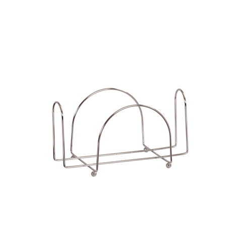 Cal-Mil 23403-49 9" x 5" x 5"H Chrome Wire Napkin Holder
