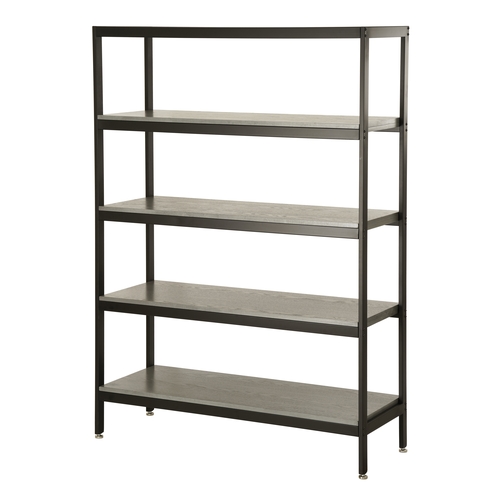 Cal-Mil 23414-48-83 48" x 16" x 72"H 4-Tier Ashwood Merchandiser Rack