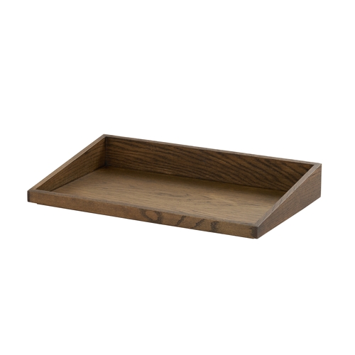 Cal-Mil 23442-1220-136 Melrose 12" x 20" x 3"H Angled Serving Tray