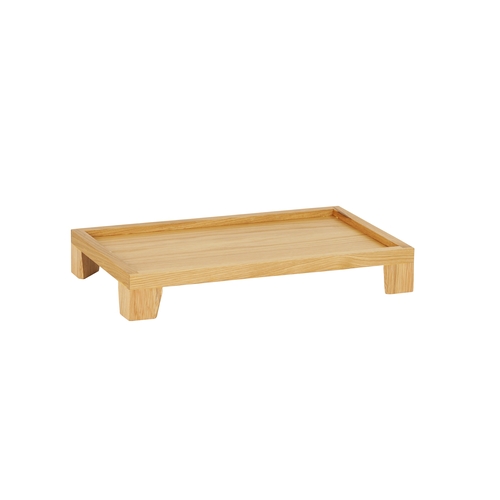 Cal-Mil 23600-3-21 Sydney 12" x 20" x 3.25"H Oak Display Riser