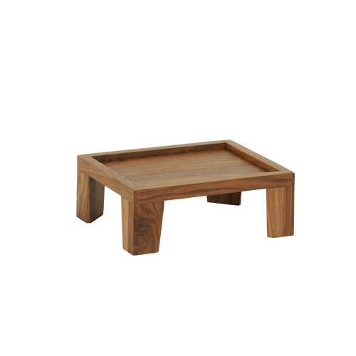 Cal-Mil 23601-6-78 Sydney 10" x 12" x 6"H Walnut Display Riser
