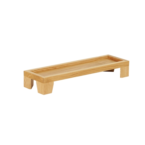 Cal-Mil 23602-3-21 Sydney 6" x 20" x 3.25"H Oak Display Riser