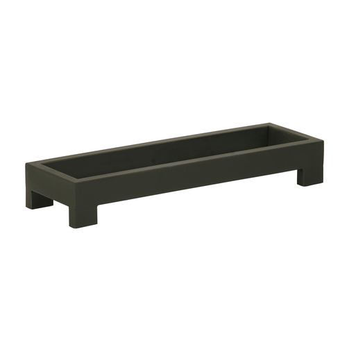 Cal-Mil 23605-3-13 Sydney 20" x 6" x 3"H Black Metal Display Riser