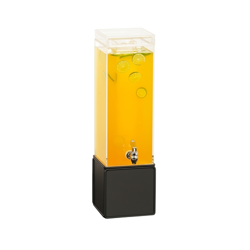 Cal-Mil 23701-3-13 8.25" x 10" x 24" Onyx 3-Gallon Beverage Dispenser