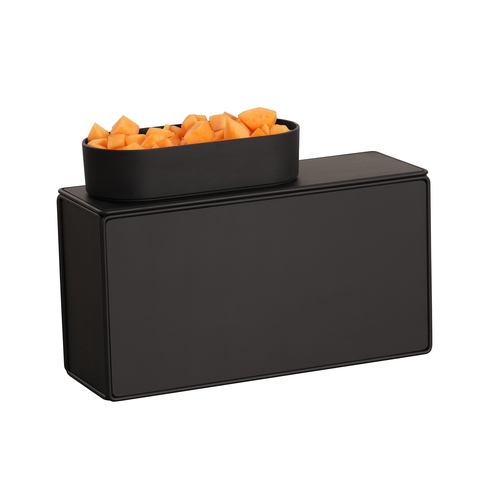 Cal-Mil 23702-11-13 20.5" x 7" x 11"H Onyx Metal Display Riser