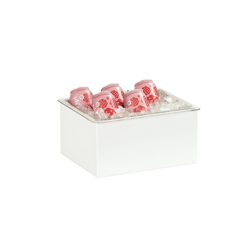 Cal-Mil 23712-10-15 Classic 10" x 12" x 6"H White Ice Display