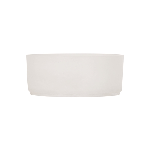Cal-Mil 23738-10-126 10" Dia. x 3.25"H White Marble Resin Bowl