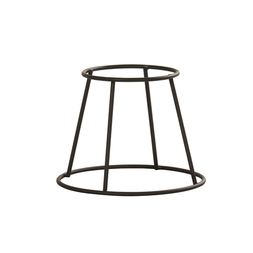 Cal-Mil 23749-13 Madison 9.25" Dia. x 7"H Black Wire Display Stand