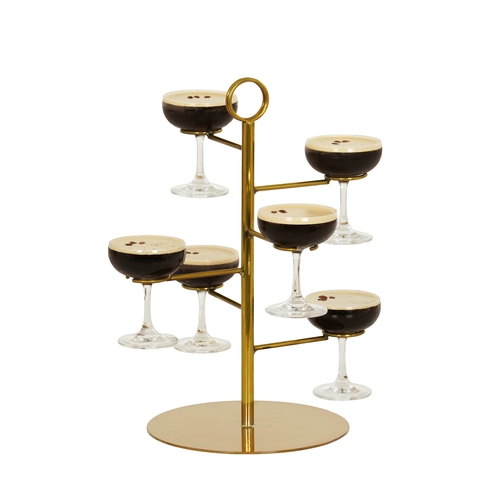 Cal-Mil 23763-130 Brooklyn 15" x 15" x 17"H Glass Tower Display Stand