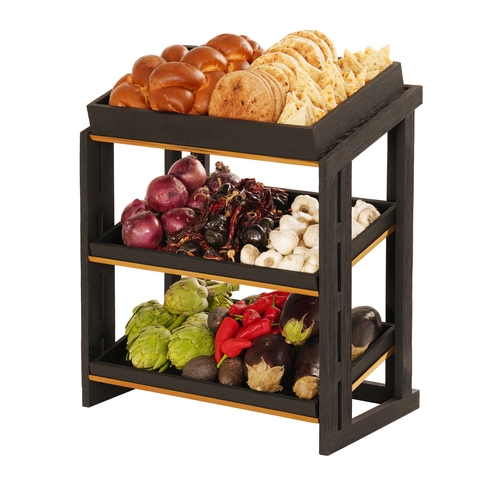 Cal-Mil 23780-3-13 Brooklyn 13"x 23.25"x 27.75" Wood Merchandiser Display Stand