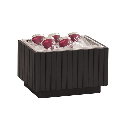Cal-Mil 23784-10-13 Brooklyn 10" x 12" x 7"H Textured Wood Ice Display