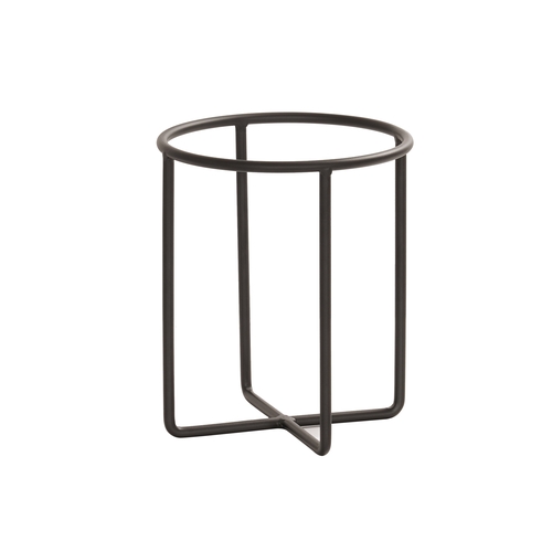 Cal-Mil 23791-10-13 8" Dia. x 10"H Black Wire Display Riser