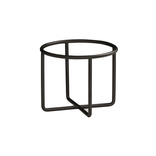 Cal-Mil 23791-7-13 8" Dia. x 7"H Black Wire Display Riser