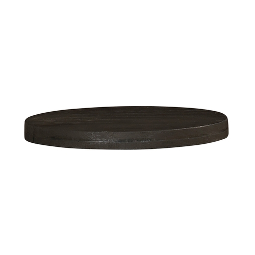 Cal-Mil 23792-8-13 Brooklyn 8.5" Dia. x 0.75"H Textured Wood Display Insert