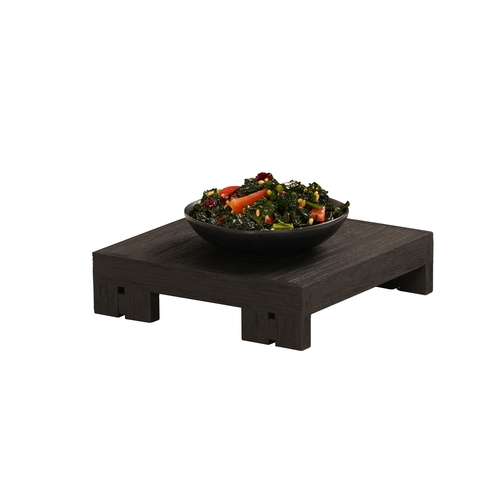 Cal-Mil 23794-3-13 Brooklyn 12" x 12" x 3"H Wood Square Display Riser